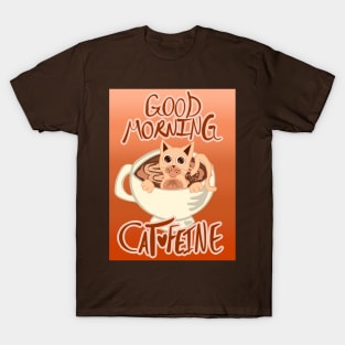 Good Morning Cat•Feine V40 T-Shirt